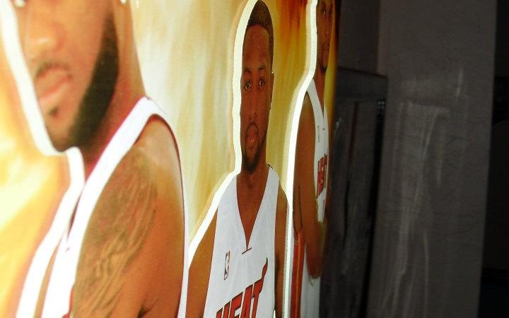 Miami heat light box 3  